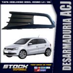 Tapa neblinero Gol G6 / Voyage G6 / LH / Bisel Negro