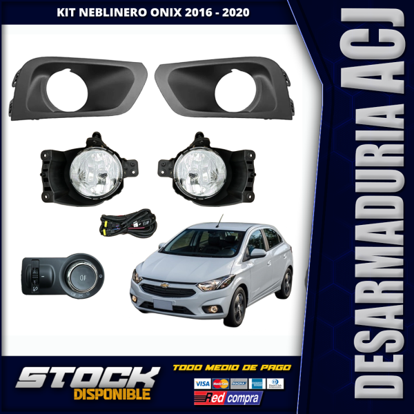 Kit De Neblineros Onix 2016 - 2020