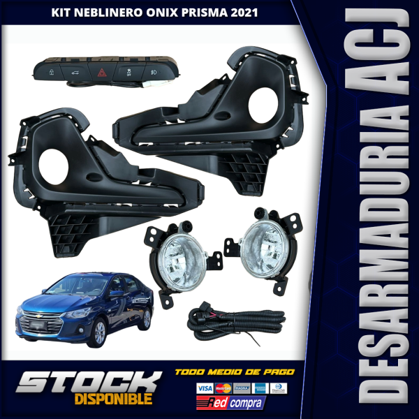 Kit Neblinero Onix - Prisma 2021