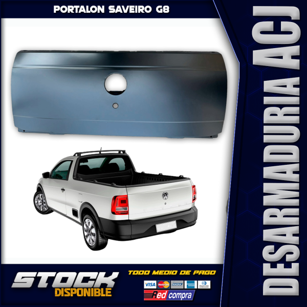 Portalon Saveiro G8