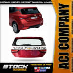 Portalòn Completo Chevrolet Sail Hb 2024 En Adelante Rojo (Usado)