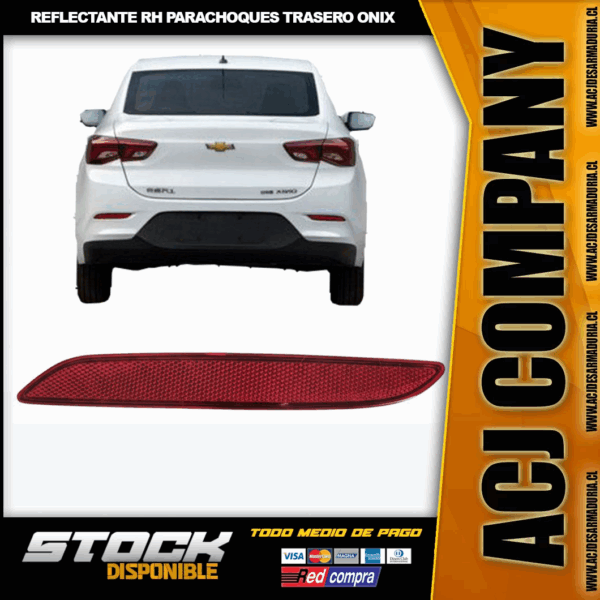Reflectante Trasero RH / Izquierdo Onix