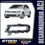 Tapa Soporte Neblinero LH Vw Golf Mk7 2015 2016 2017 Negro Izquierdo
