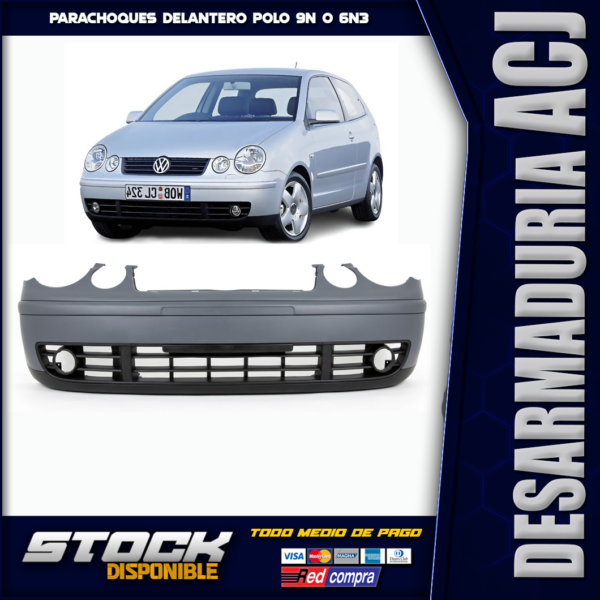 Parachoques polo 9n o 6n3
