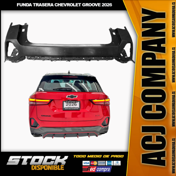 Funda trasera Chevrolet Groove 2026