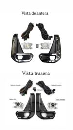 Kit Neblinero Toyota Hilux Cromado 2020 EN adelnate - Imagen 3