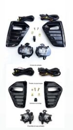 Kit De Neblinero Nissan Kicks Con Tapas - Imagen 4
