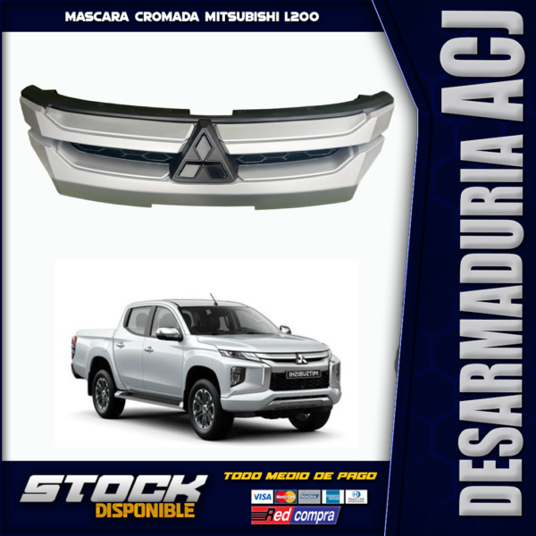 Mascara Gris Mitsubishi L200