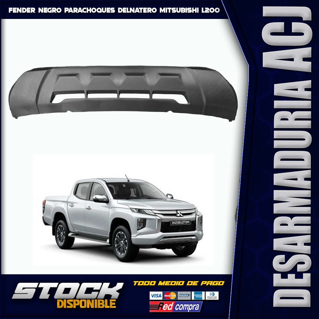 negro Fender Negro Delantero Mitsubishi L200 - Imagen 1