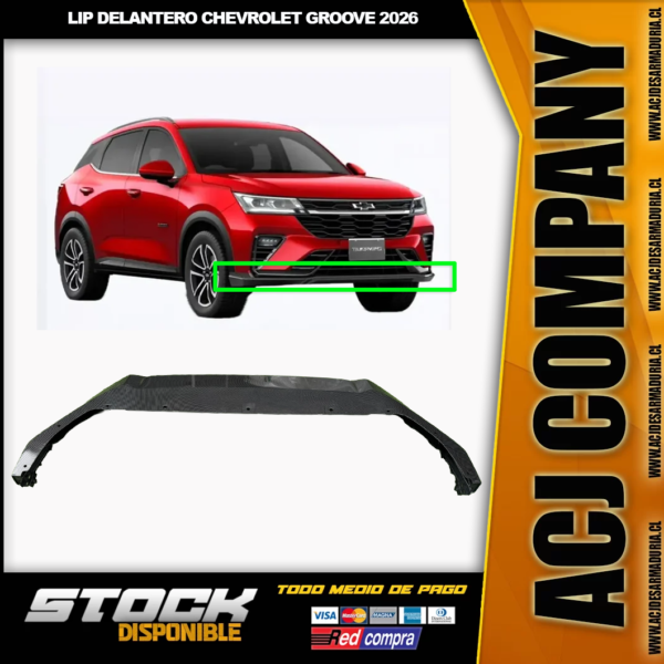 Lip Delantero Chevrolet Groove 2026