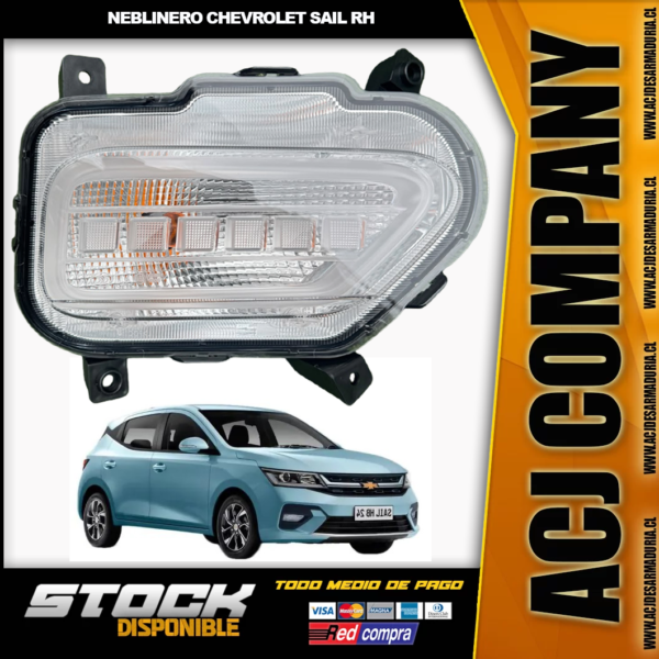 Neblinero Chevrolet Sail Rh