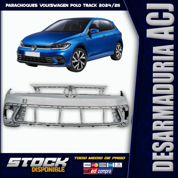 Parachoques Volkswagen Polo Track 2024/2026