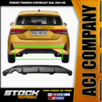 Fender Trasero Chevrolet Sail 2024 HB Hatchback
