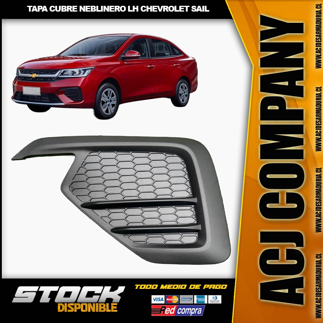 izquierdo Tapa Cubre Neblinero LH Chevrolet Sail - Imagen 1
