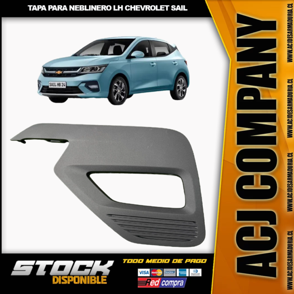 Tapa Para Neblinero LH Chevrolet Sail