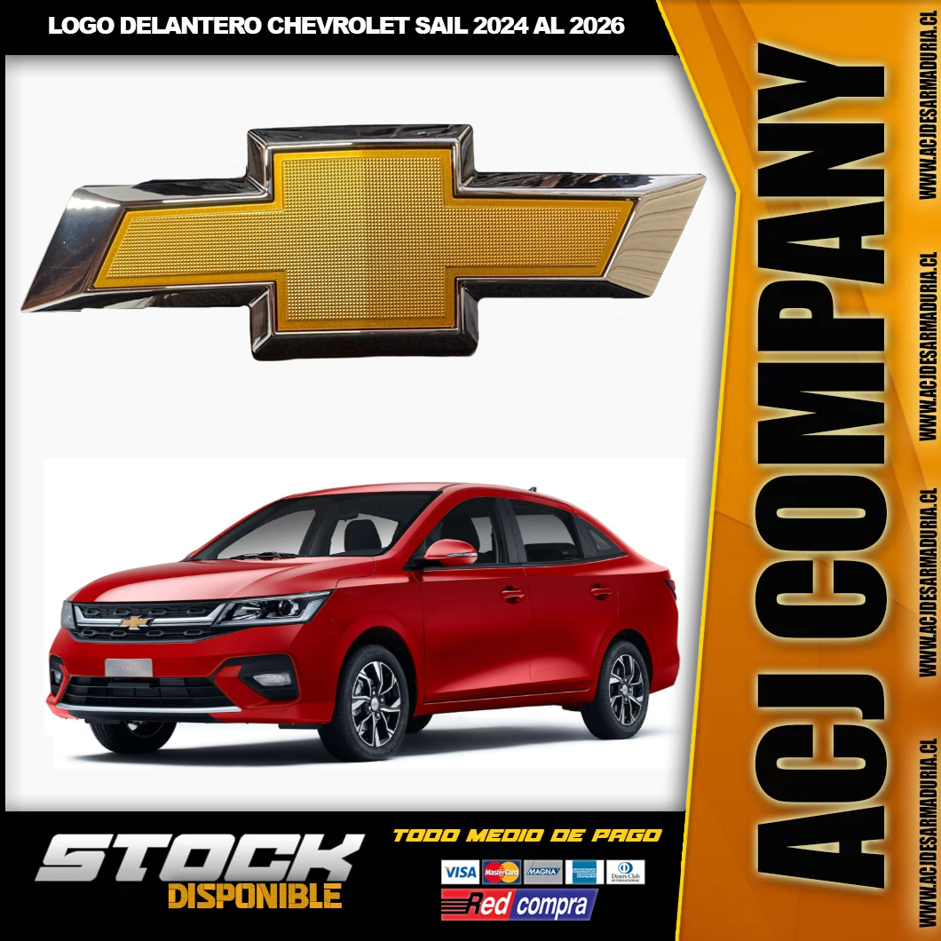 logo logo Delantero Para Chevrolet Sail 2024 / 2026 - Imagen 1