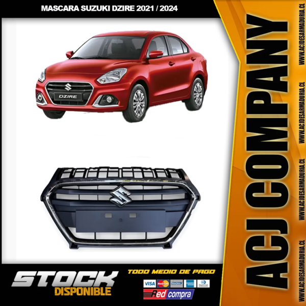 Mascara Suzuki Dzire 2021 / 2024