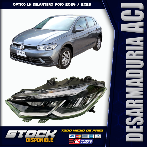 Optico Lh / Izquierdo polo 2024 / 2026