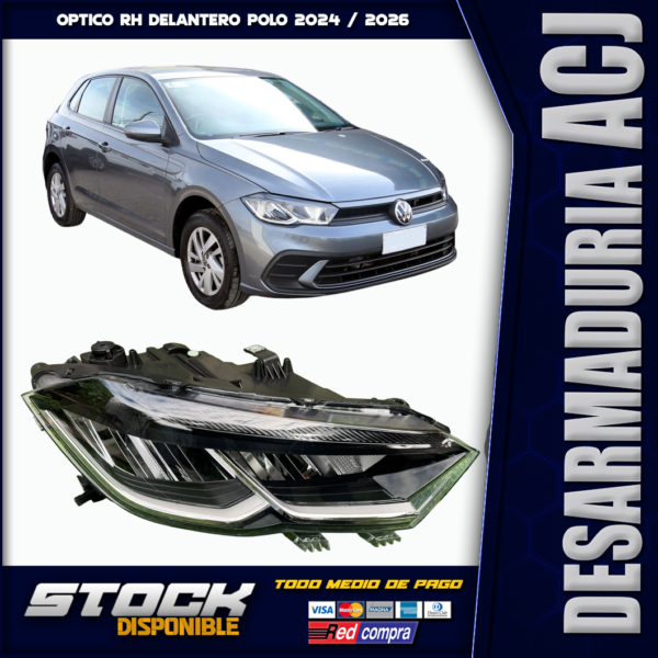 Optico Rh / Derecho polo 2024 / 2026