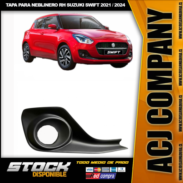 Tapa Para Neblinero Rh / Derecho suzuki Swift